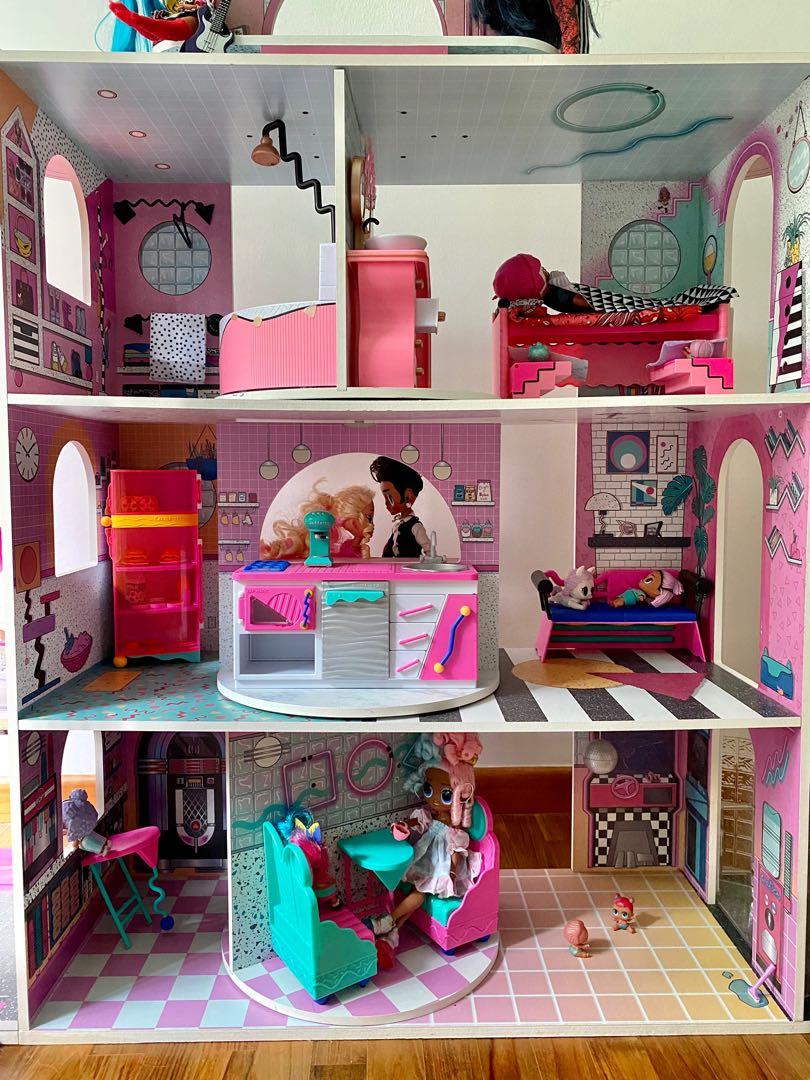Second hand lol doll house best sale