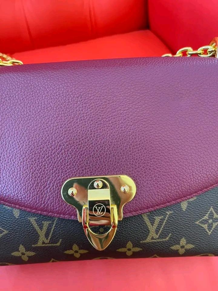 Louis Vuitton Aurore Monogram Canvas Pallas Bag - Yoogi's Closet