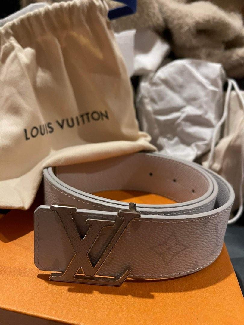 Louis Vuitton Belt (Category: Luxury Accessories) located in Mandaue City. Submitted by GrandAstrolabe (Listing ID 1189855369, Image 2). Description: Brand new & Never Worn Belt Purchased from Singapore - Marina Bay Mall With receipt, cards, box, ribbon Size 95.