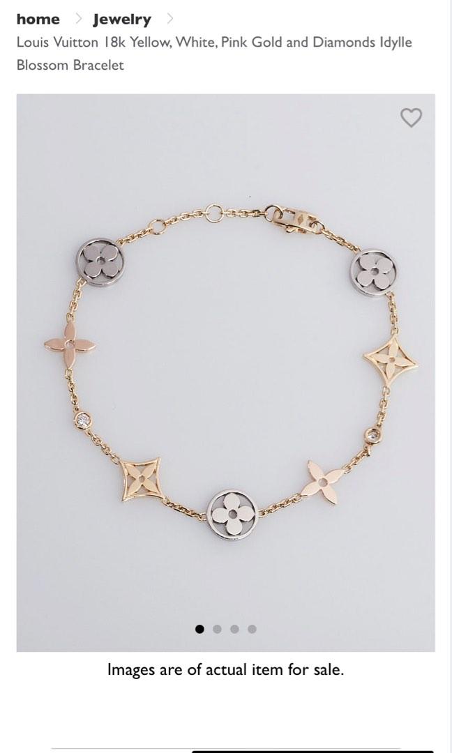 Products by Louis Vuitton: Idylle Blossom Charms Necklace, 3 Golds And  Diamonds