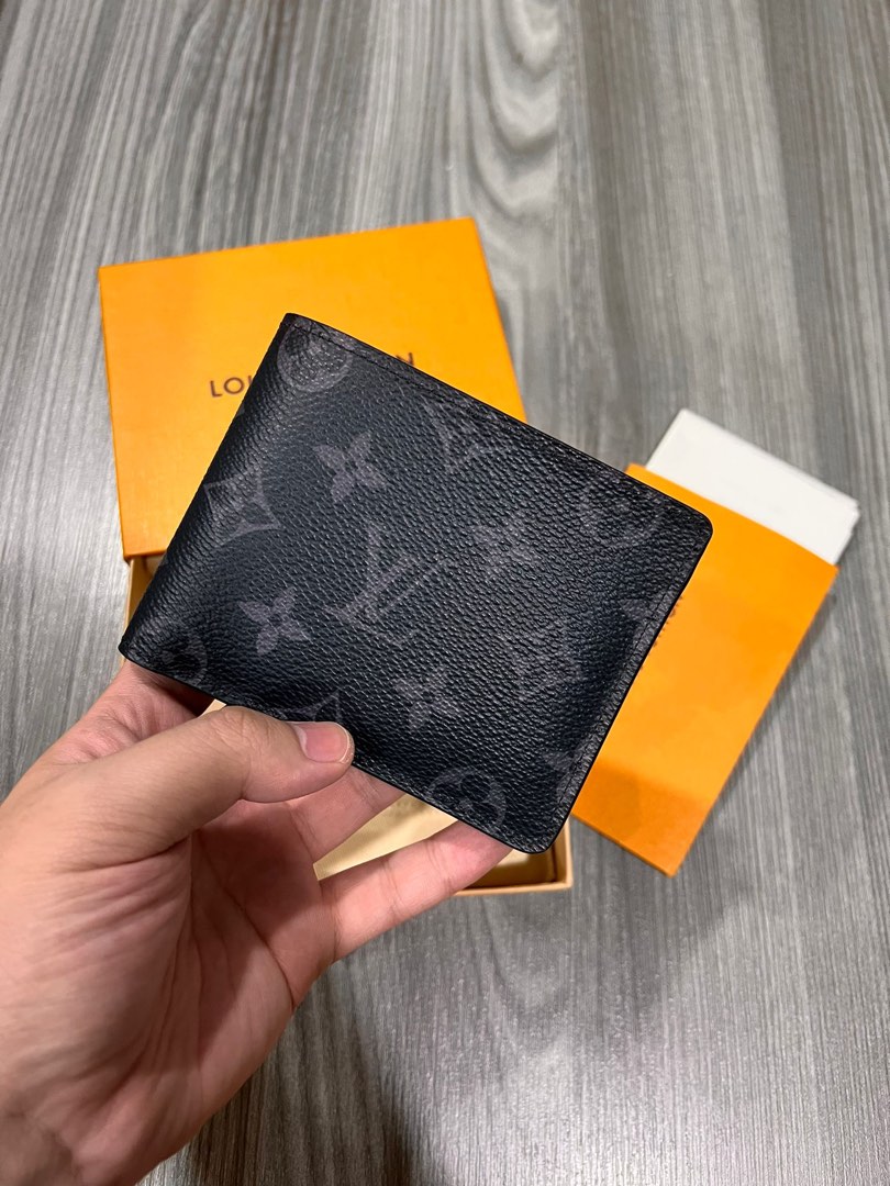Lv monogram eclipse multiple wallet Louis Vuitton, Men's Fashion, Watches &  Accessories, Wallets & Card Holders on Carousell