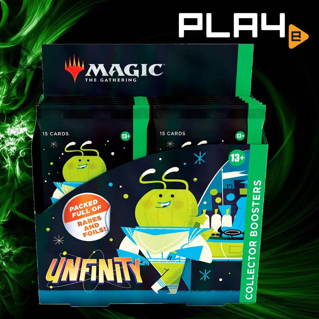 Magic the Gathering Unfinity Collector Booster Pack/Box (7063067) Brand  New, Hobbies & Toys, Toys & Games on Carousell