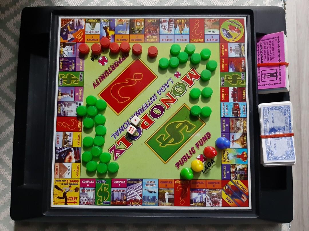 games /Monopoly Laga International, Hobbies & Toys, Toys