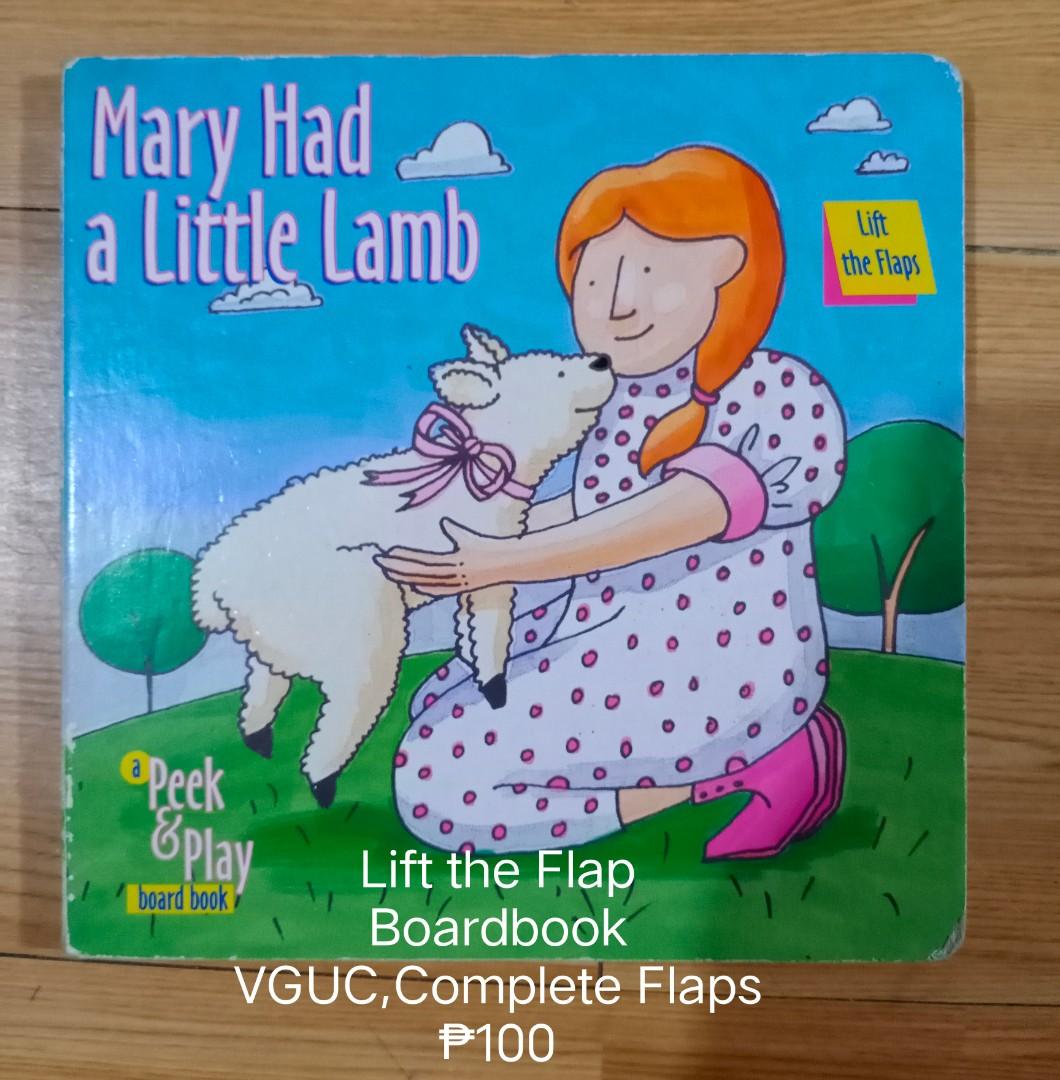 Mary Had a Little Lamb Lift the Flap Boardbook, Hobbies & Toys, Books