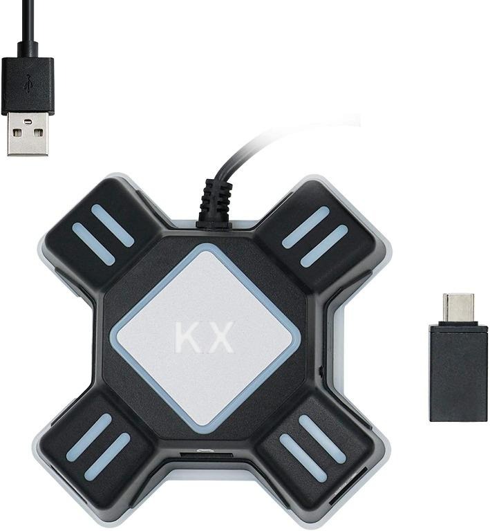 Mcbazel KX Keyboard & Mouse Converter Adapter for N-Switch/Xbox One/PS4 ...