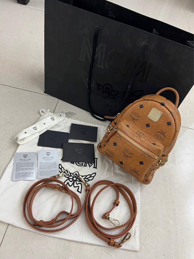Mcm x mini backpack, Luxury, Bags & Wallets on Carousell