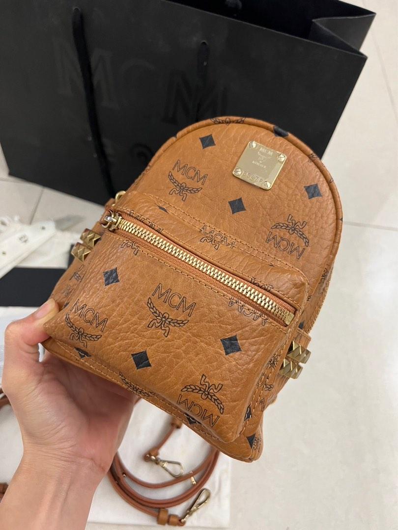 Mcm X Mini Backpack, Luxury, Bags & Wallets On Carousell