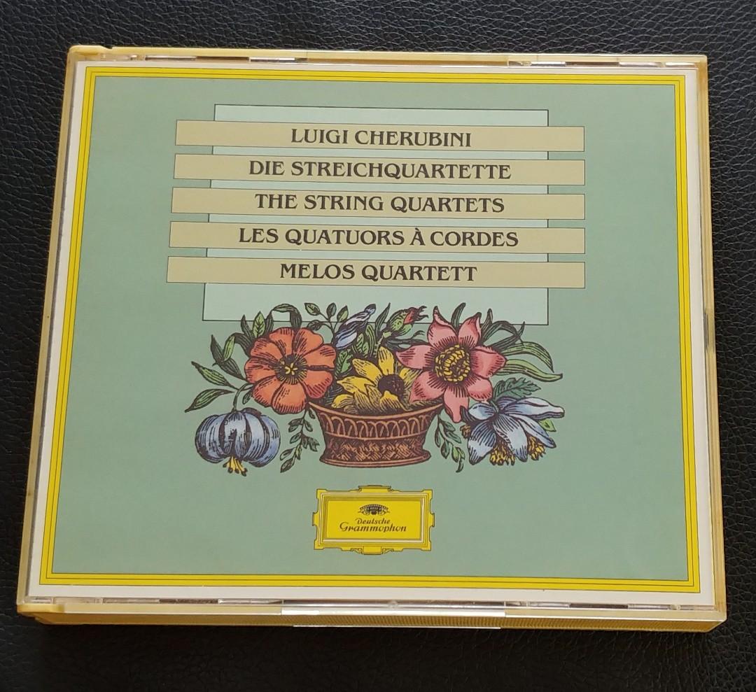Melos Quartet Cherubini The String Quartets 3CD Boxset, 興趣及遊戲, 音樂樂器