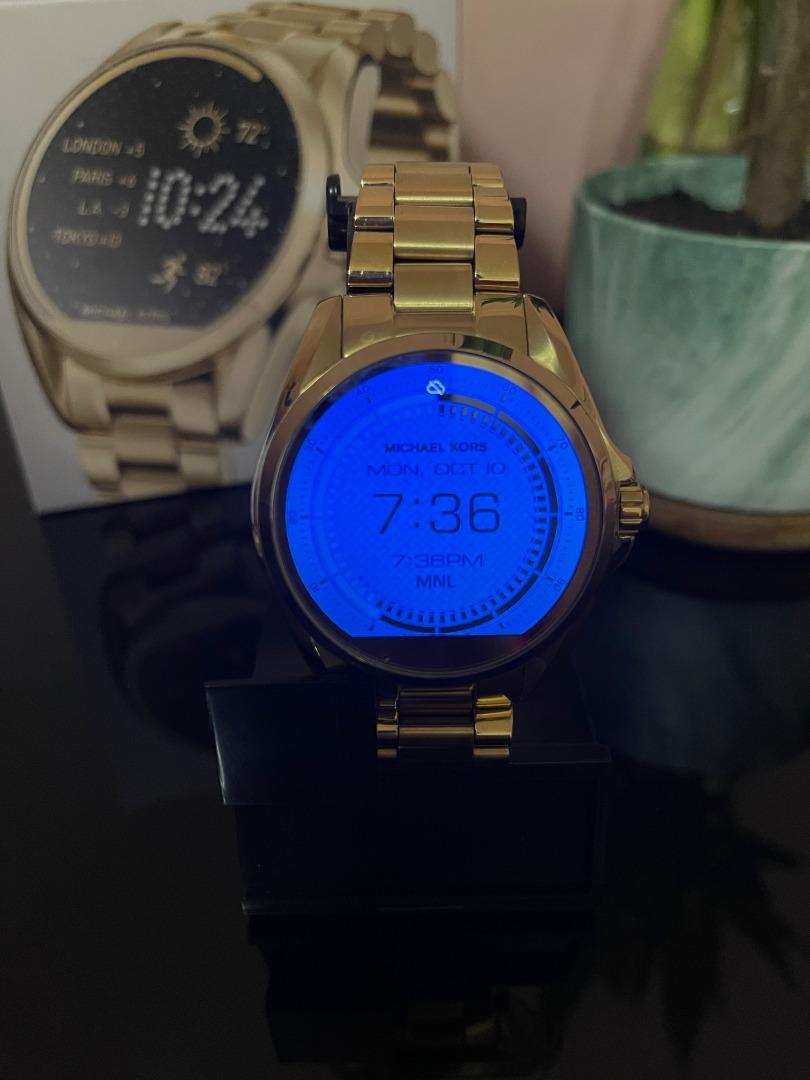 Michael Kors Smart Watch, Luxury, Watches on Carousell
