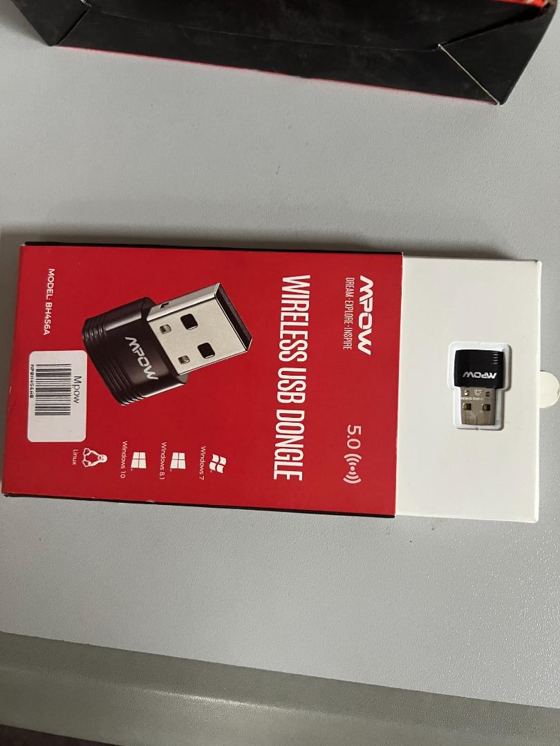 Mpow BH456A Bluetooth 5.0 USB Adapter for PC