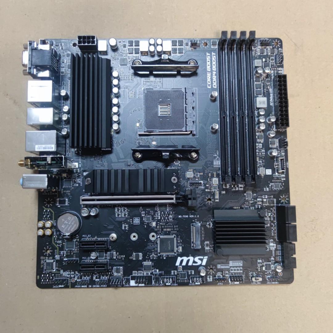 MSI B550M PROVDH Wifi Motherboard, Computers & Tech, Parts