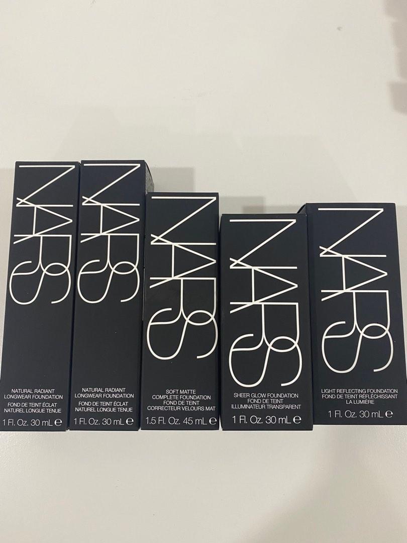 Nars Foundation (Category: Makeup) located in Quezon City. Submitted by allbeautyandfashion (Listing ID 1189125201, Image 1). Description: Nars Natural Radiant Longwear Foundation - Fiji and Vienna - 2950 each Nars Soft Matte Complete Foundation - Fiji - 2350 each Nars Sheer Glow Foundation - Deauville - 2750 each Nars Light Reflecting Foundation - Salzburg - 2950 each.