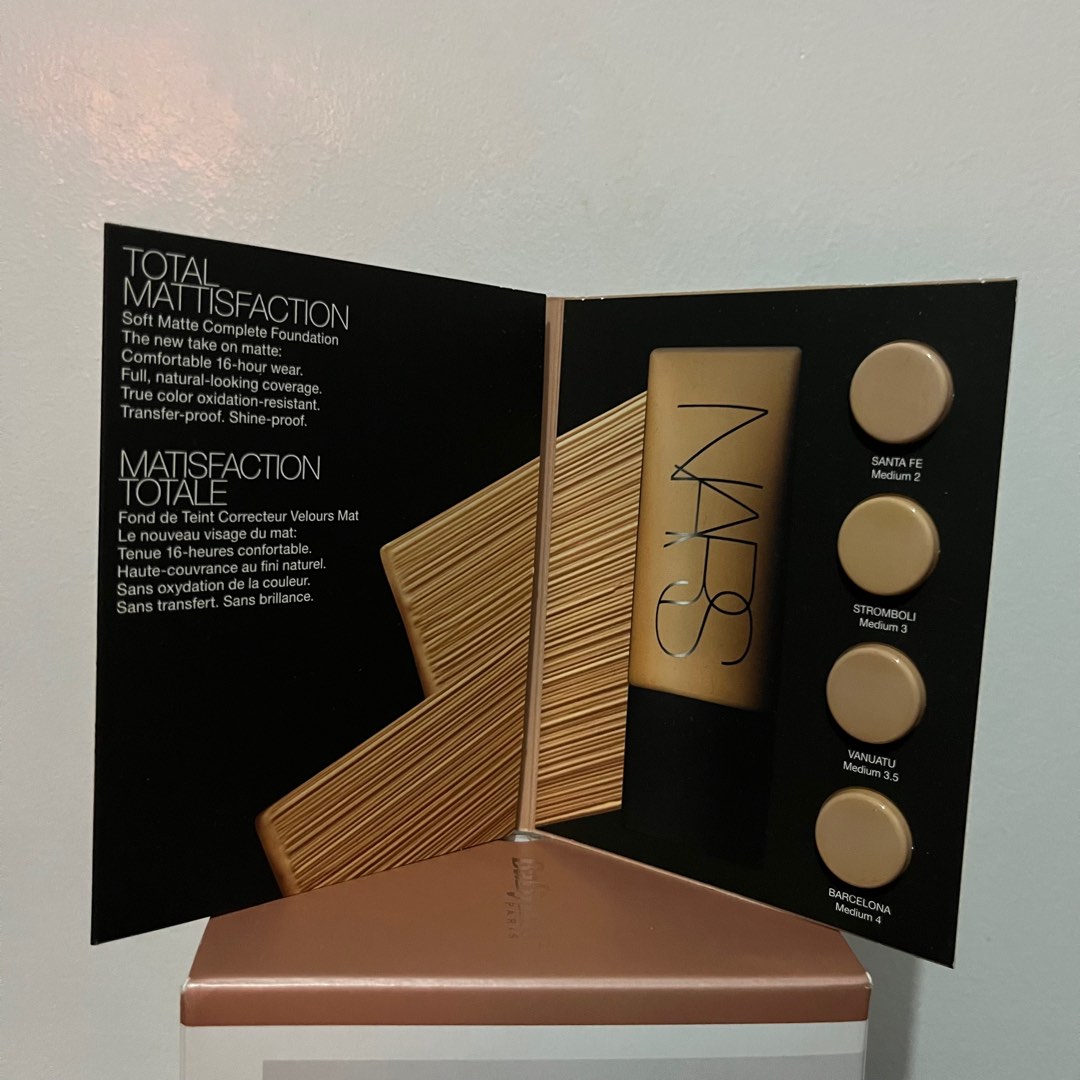 Nars Soft Matte Foundation & Armani Foundation Samples, Beauty