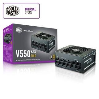 NEW OLD UNIT COOLER MASTER V550 SFX 80+ GOLD  RATED PSU POWER FULL MODULLAR ITX