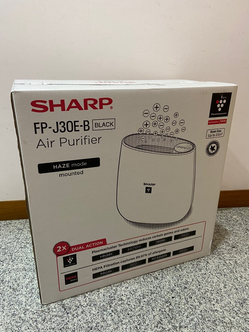New Sharp Air Purifier FPJ30EB, TV & Home Appliances, Air Purifiers