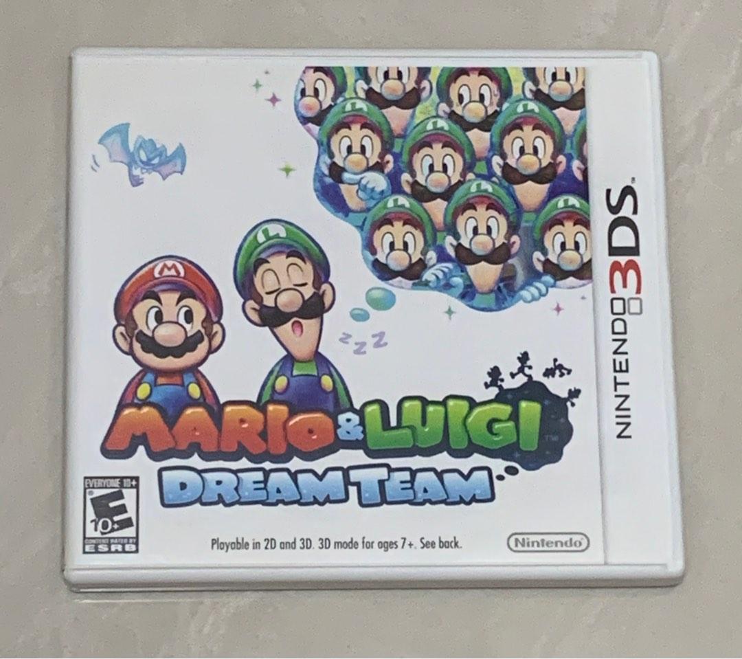 Nintendo 3DS Mario and Luigi Dream Team, Video Gaming, Video Games