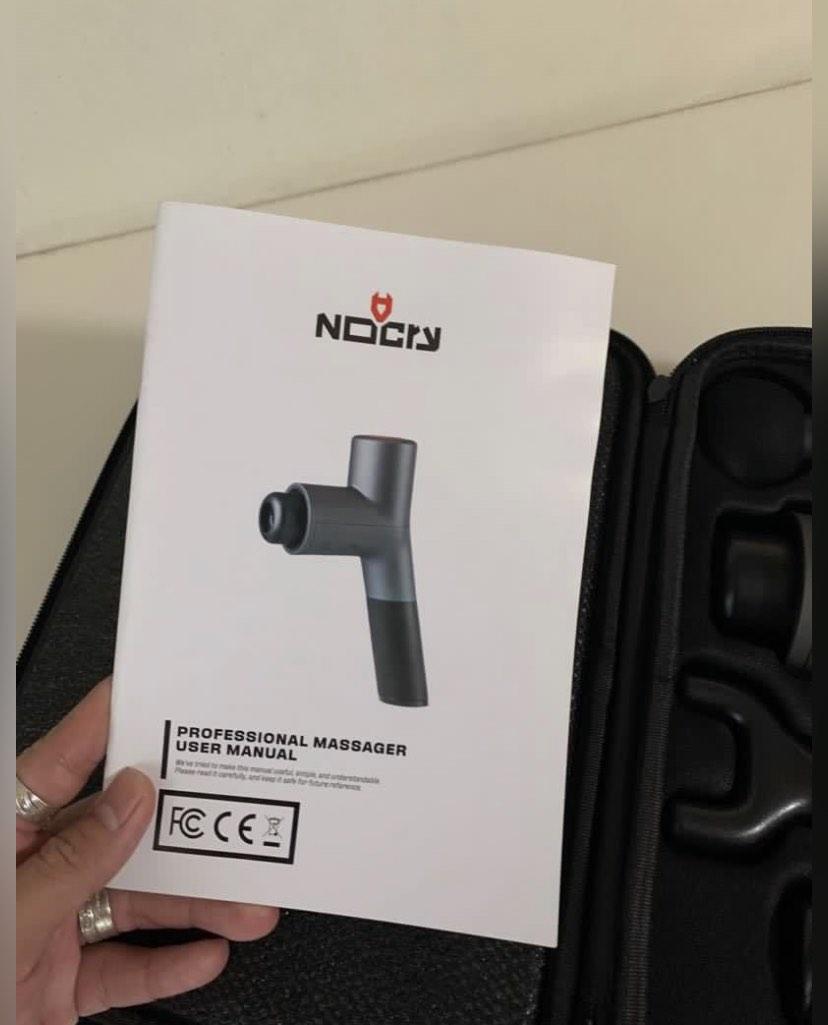 No Cry Massage Gun, Health & Nutrition, Massage Devices on Carousell