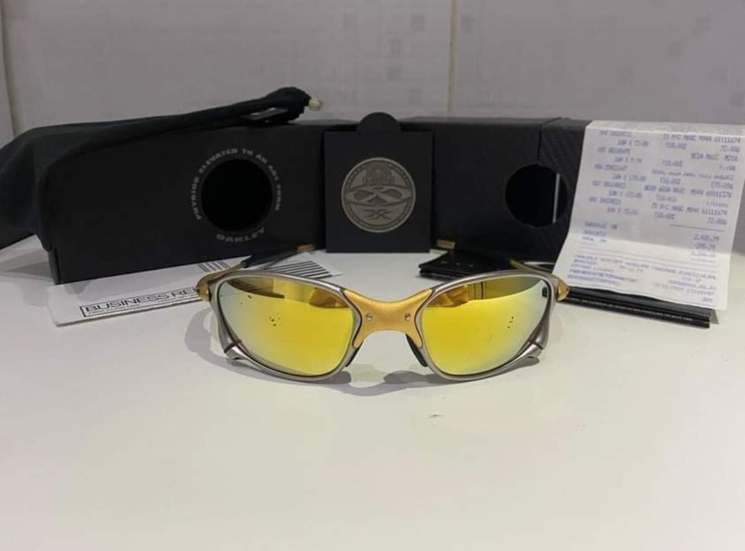 Oakley Double X 24k Iridium Lenses, Men's Fashion, Watches & Accessories,  Sunglasses & Eyewear on Carousell