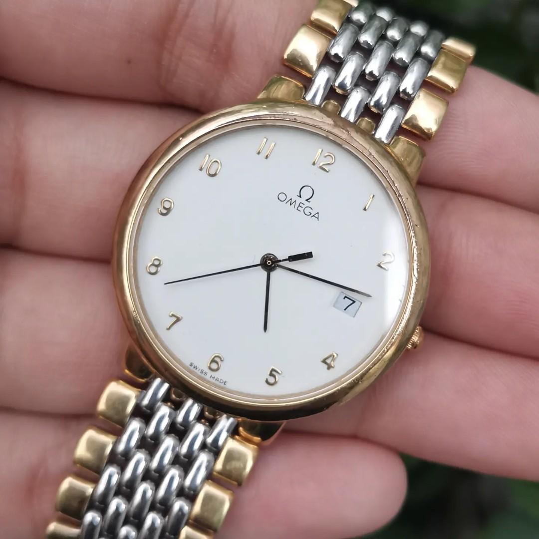 Omega De ville Slim Quartz Women s Fashion Watches Accessories