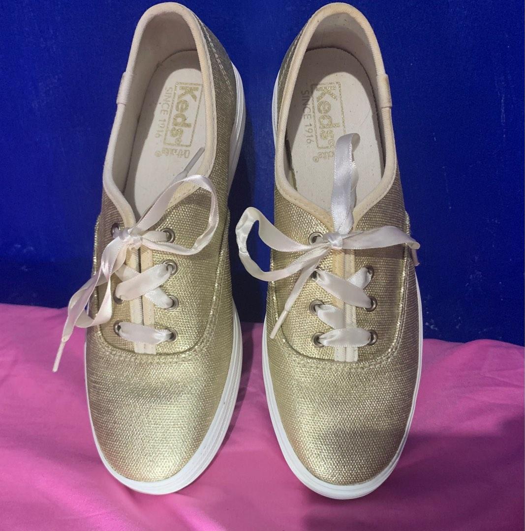 Keds store triple metallic