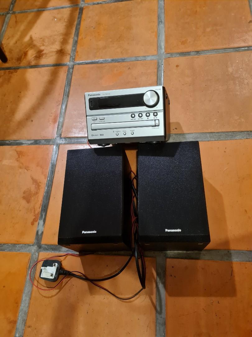 Panasonic SAPM250 Bluetooth CD Stereo hifi, Audio, Soundbars, Speakers & Amplifiers on Carousell