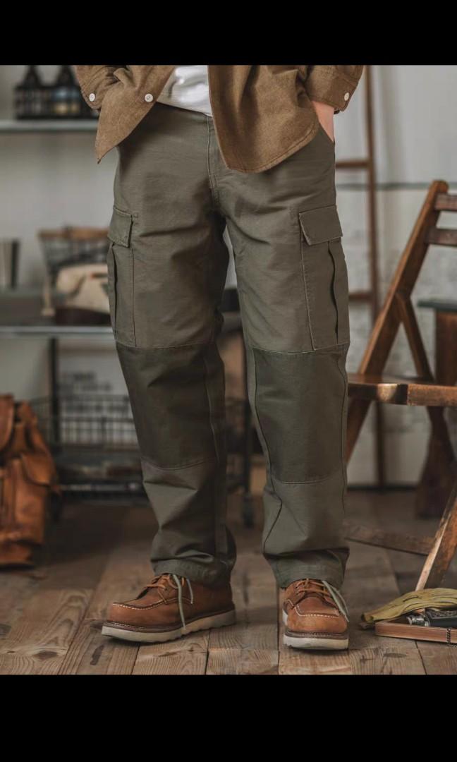 Patch Make Cargo Pants, Men's Fashion, Bottoms, Trousers on Carousell