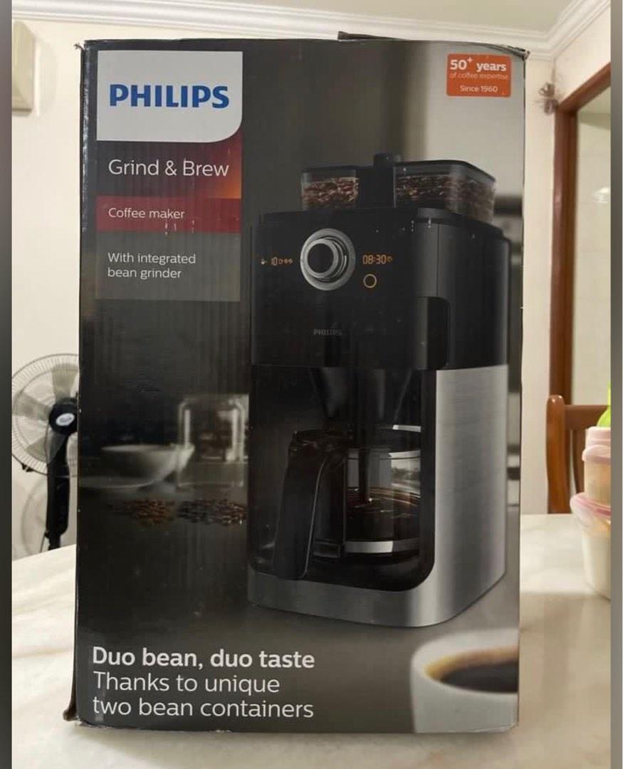 Philips Coffee Maker Grind and brew, TV & Home Appliances, Kitchen