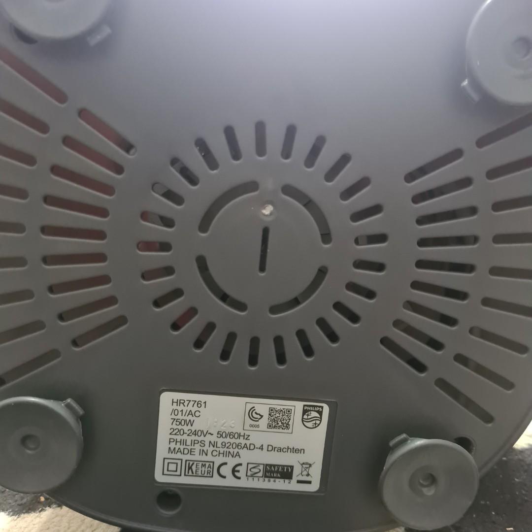 PHILIPS FOOD PROCESSOR HR7761, TV & Home Appliances, Kitchen Appliances