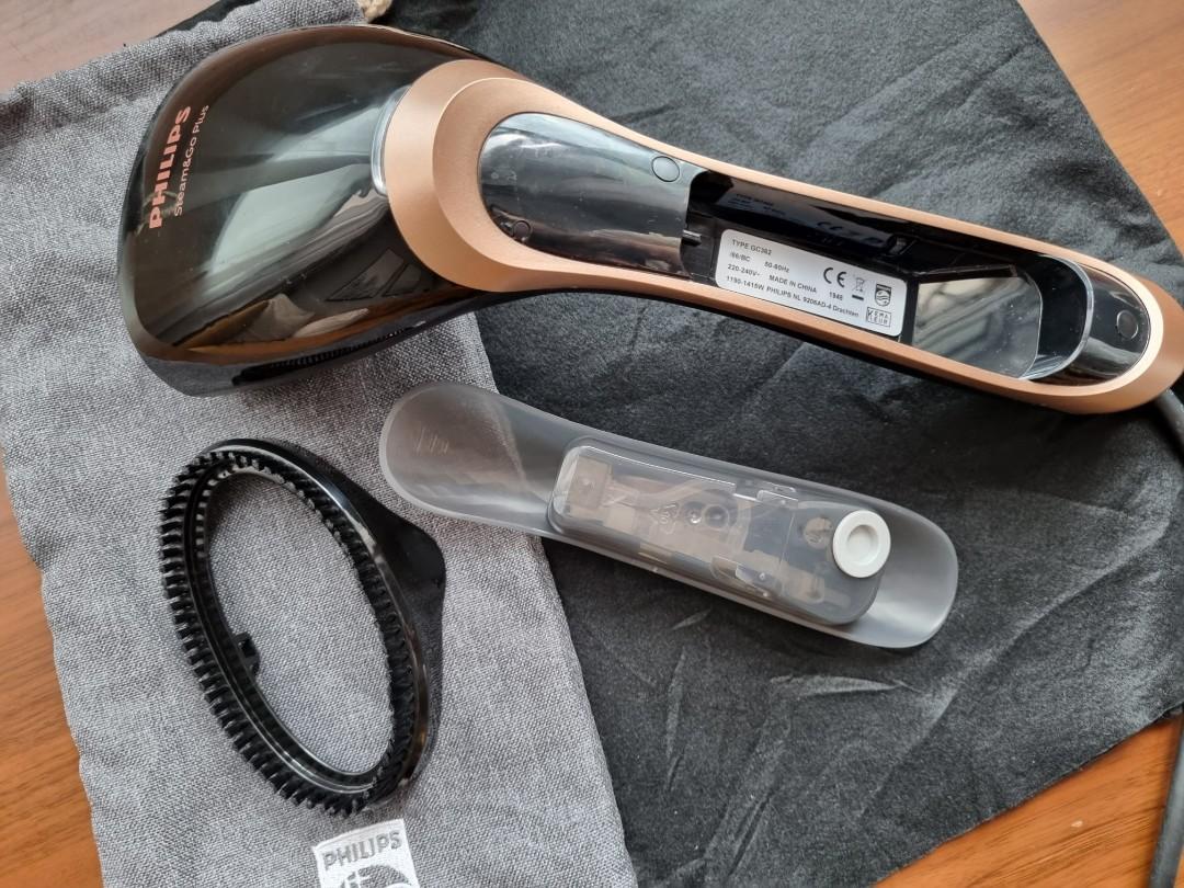 Philips Steam&Go handheld garment steamer (Black), TV & Home Appliances
