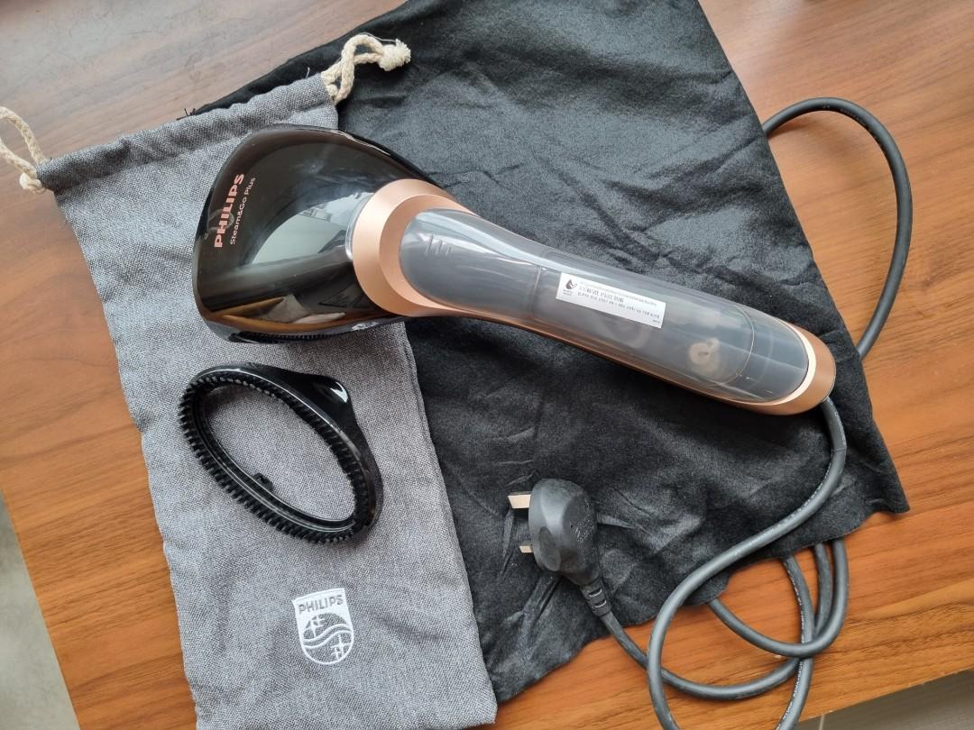 Philips Steam&Go handheld garment steamer (Black), TV & Home Appliances