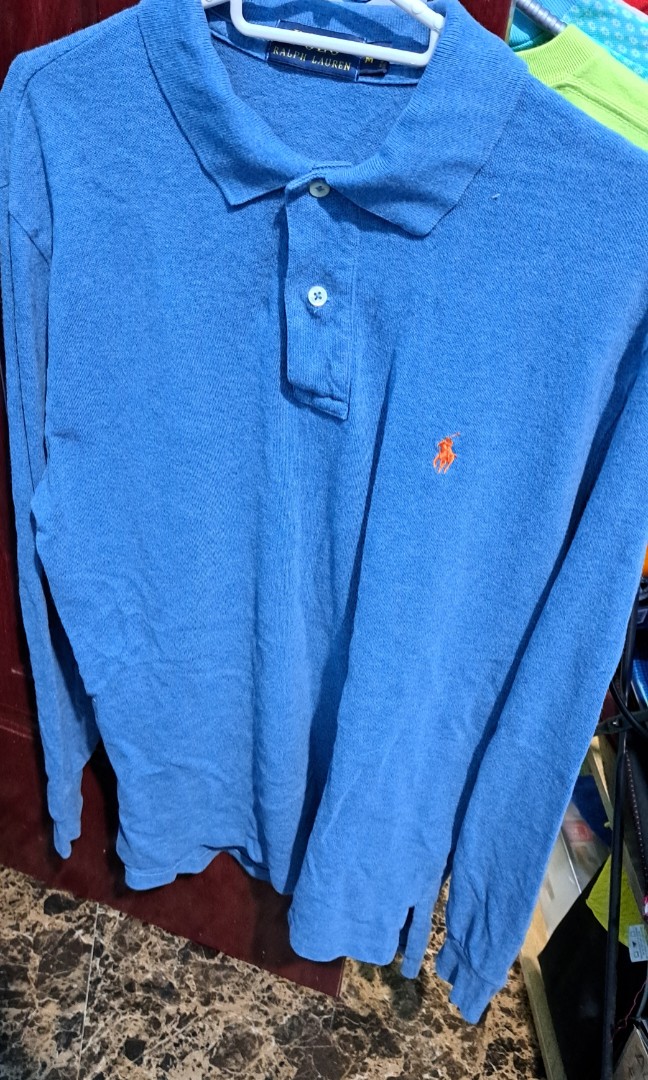 Polo Ralph Lauren Sweat Shirt Medium Size, Men's Fashion, Tops & Sets,  Tshirts & Polo Shirts on Carousell