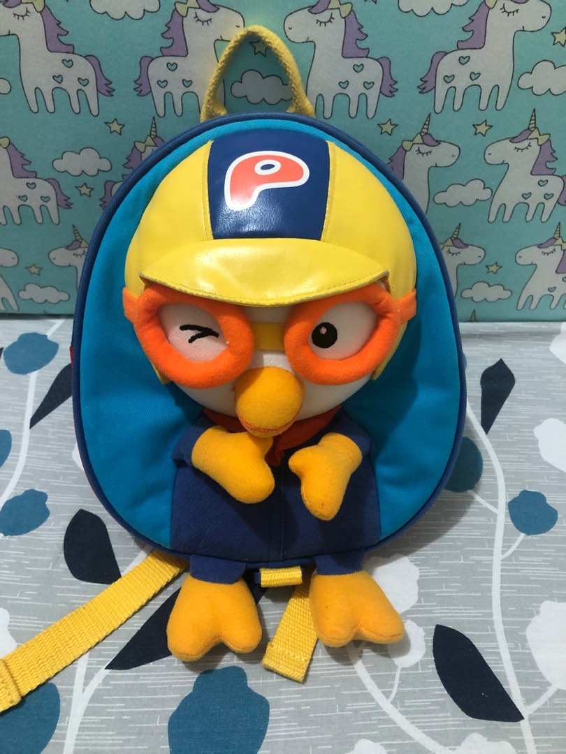 Pororo Toddler Backpack with Chest strap, Babies & Kids, Going Out