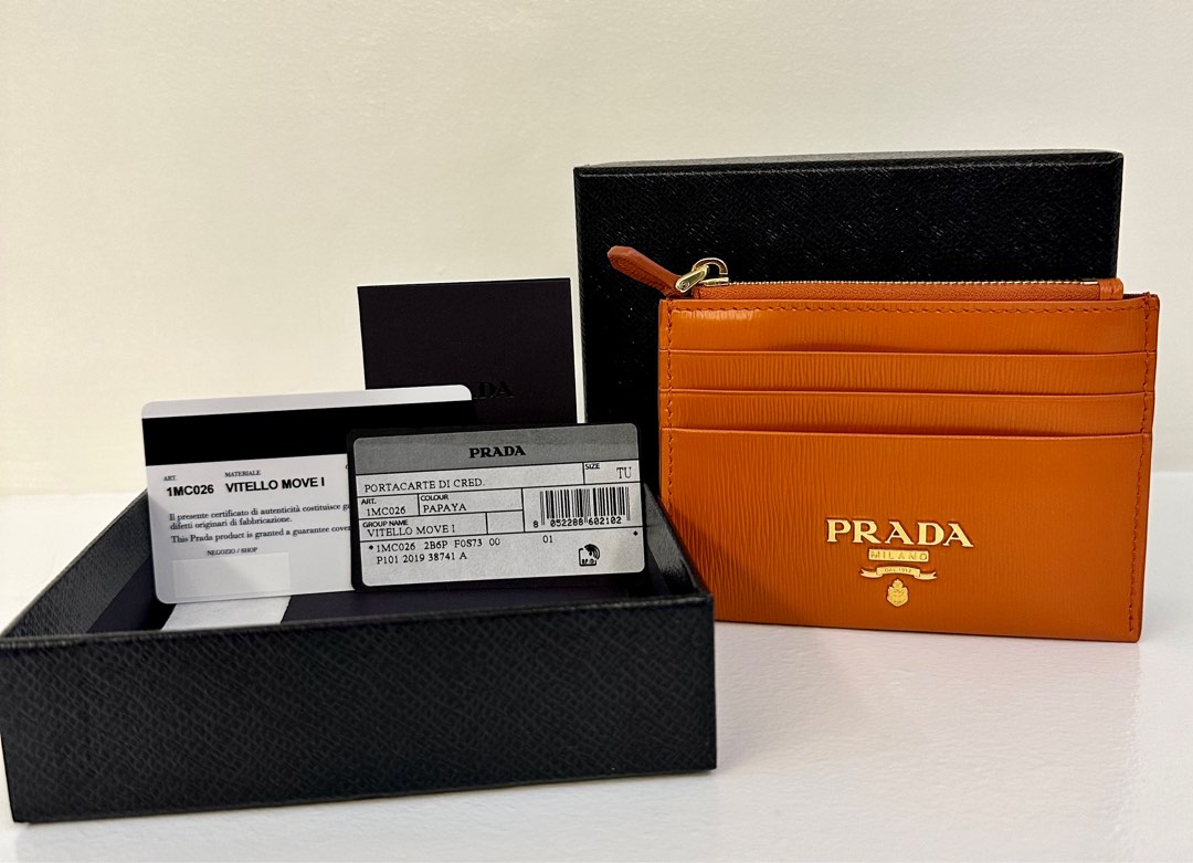 Prada 1MC026 Wallet and Card Holder, Luxury, Bags & Wallets on Carousell