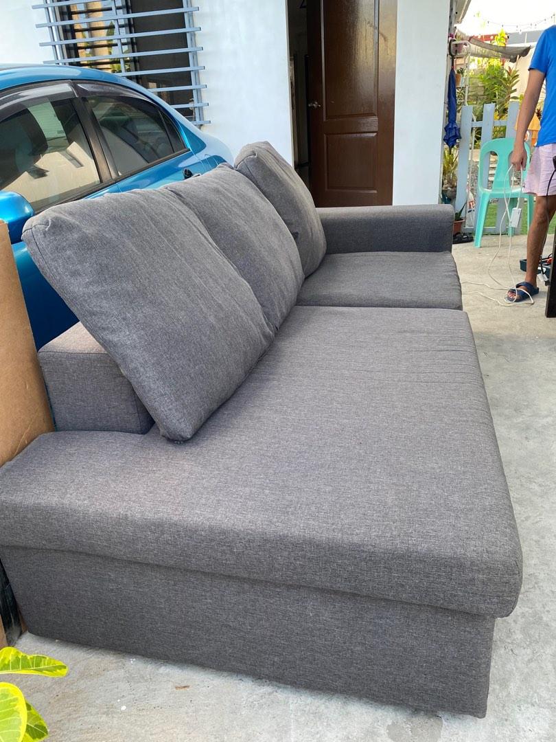 Preloved Sectional Sofa Detachable Foam, Furniture & Home Living