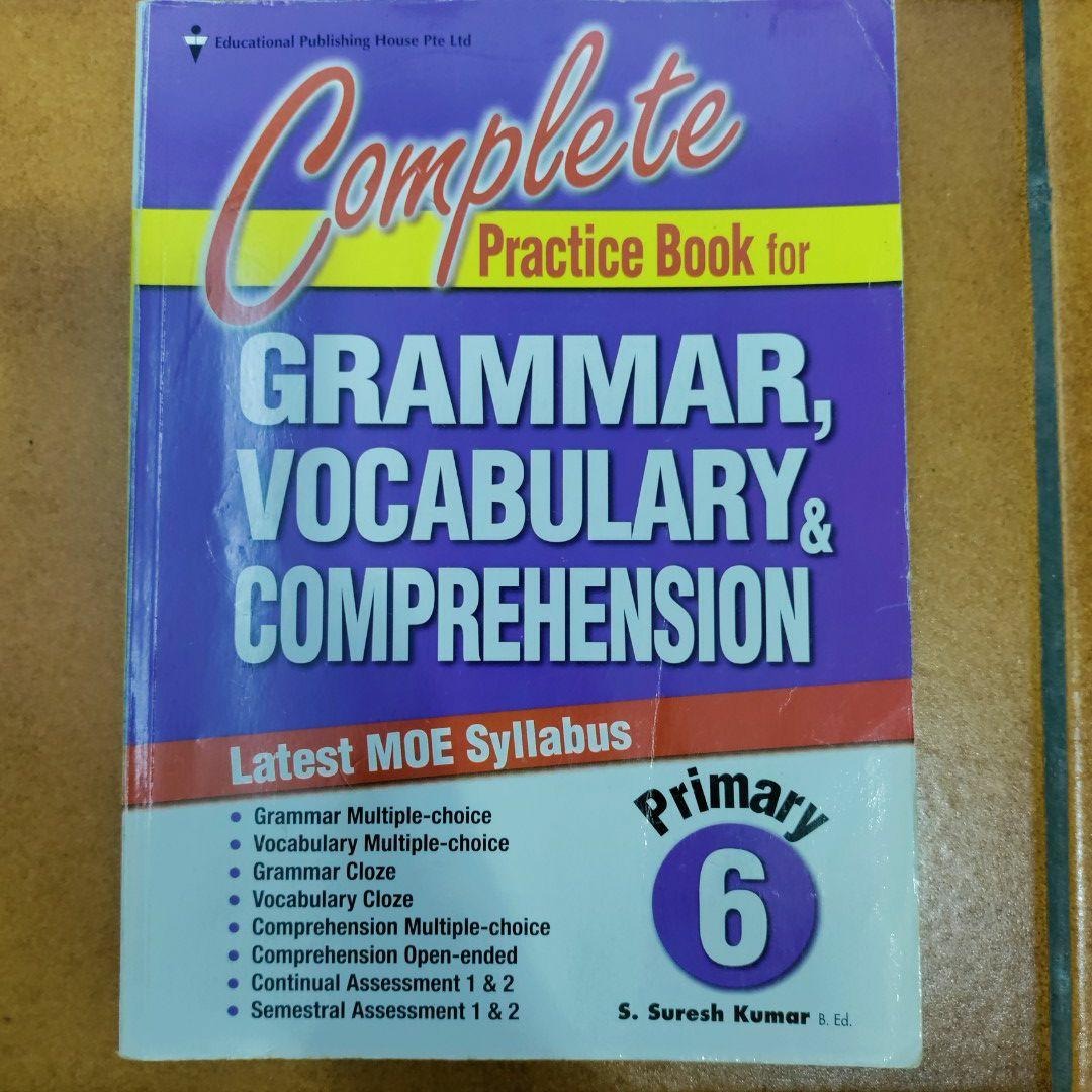 Primary 6 English assessment book. Practice book for grammar ...