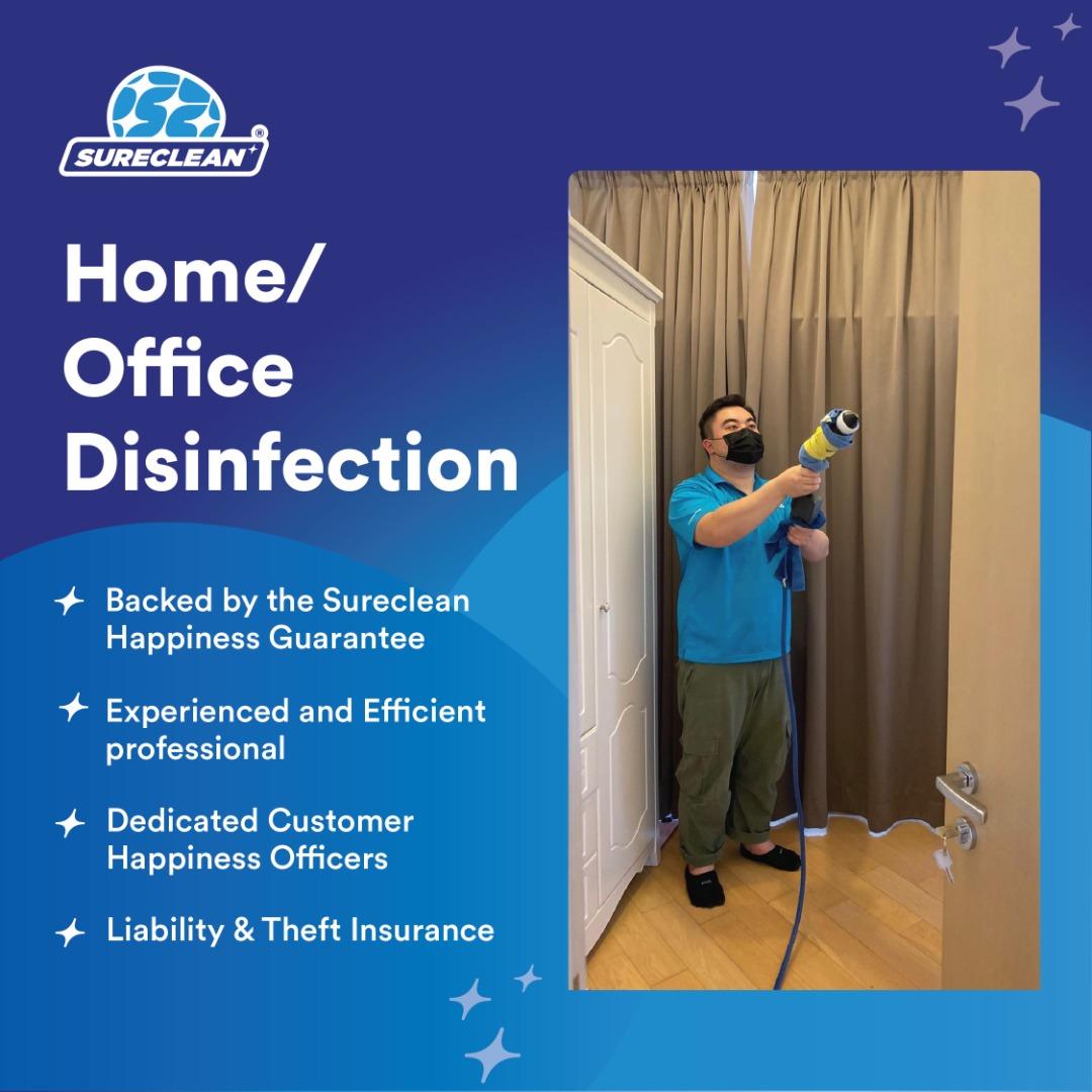 Professional Home/Office Disinfection, Home Services, Home Cleaning