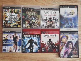 PS2 and PS3 Games