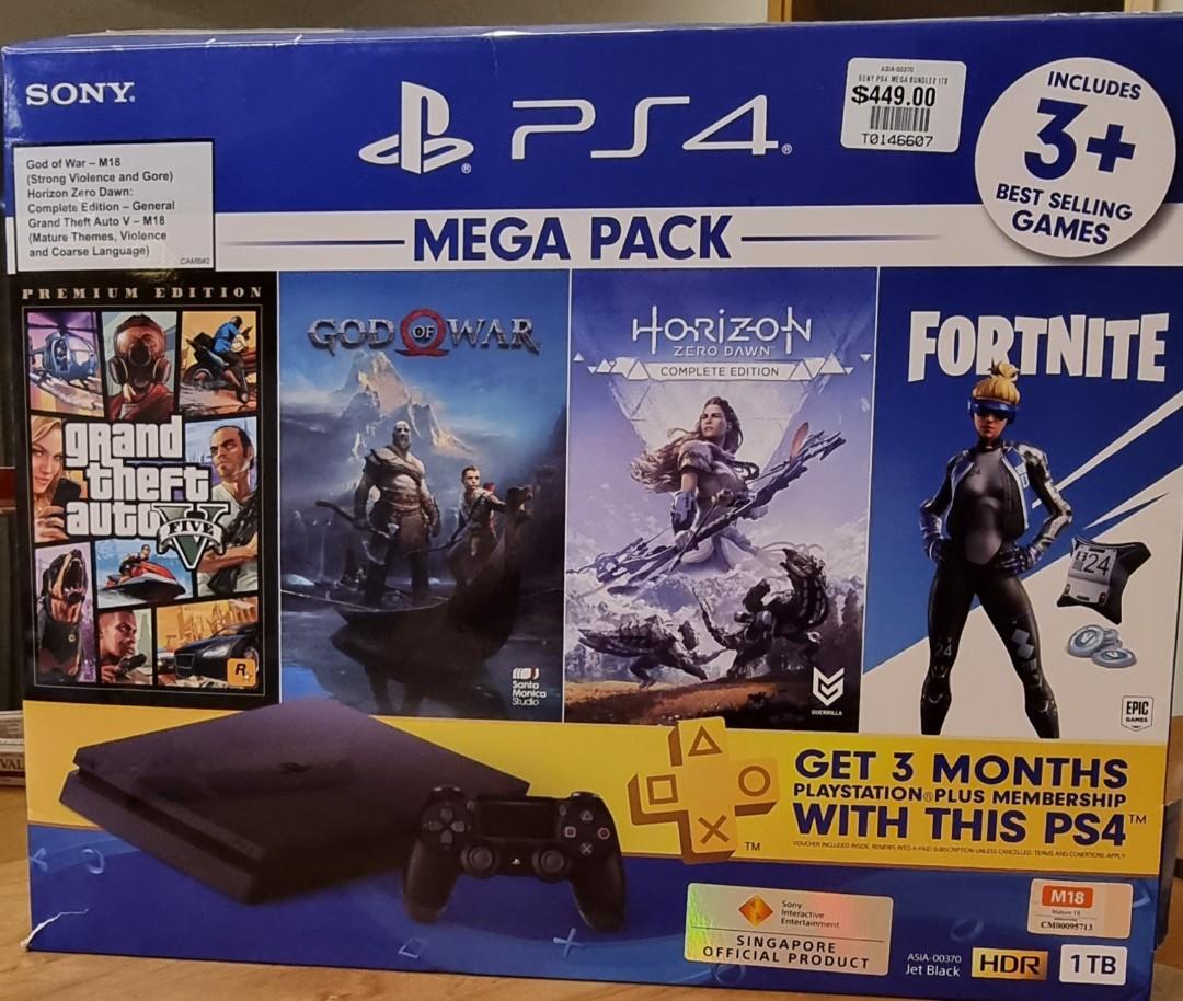 Playstation 4 hot sale mega pack 2