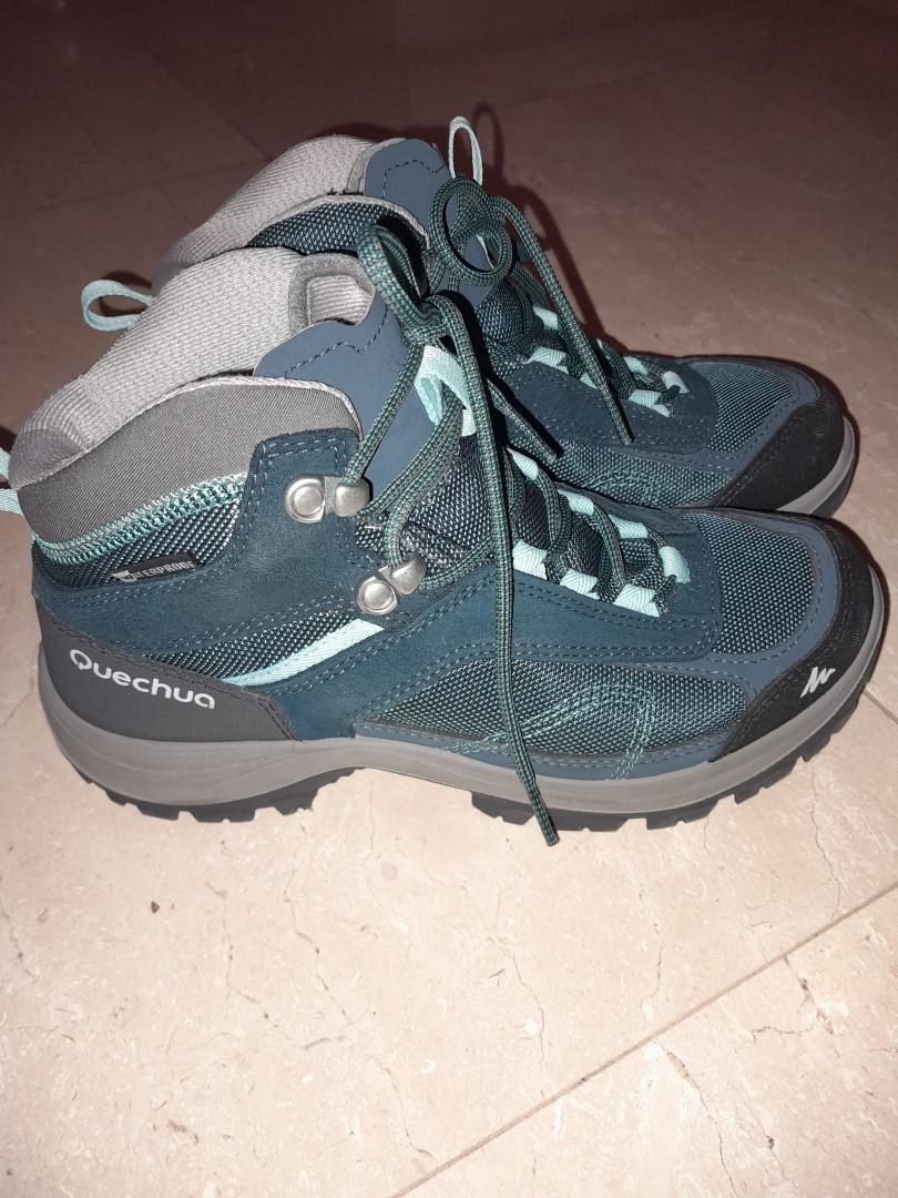 Quechua MH100 Hiking Shoes, Sports Equipment, Hiking & Camping on Carousell