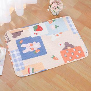 Rabbit floor mat