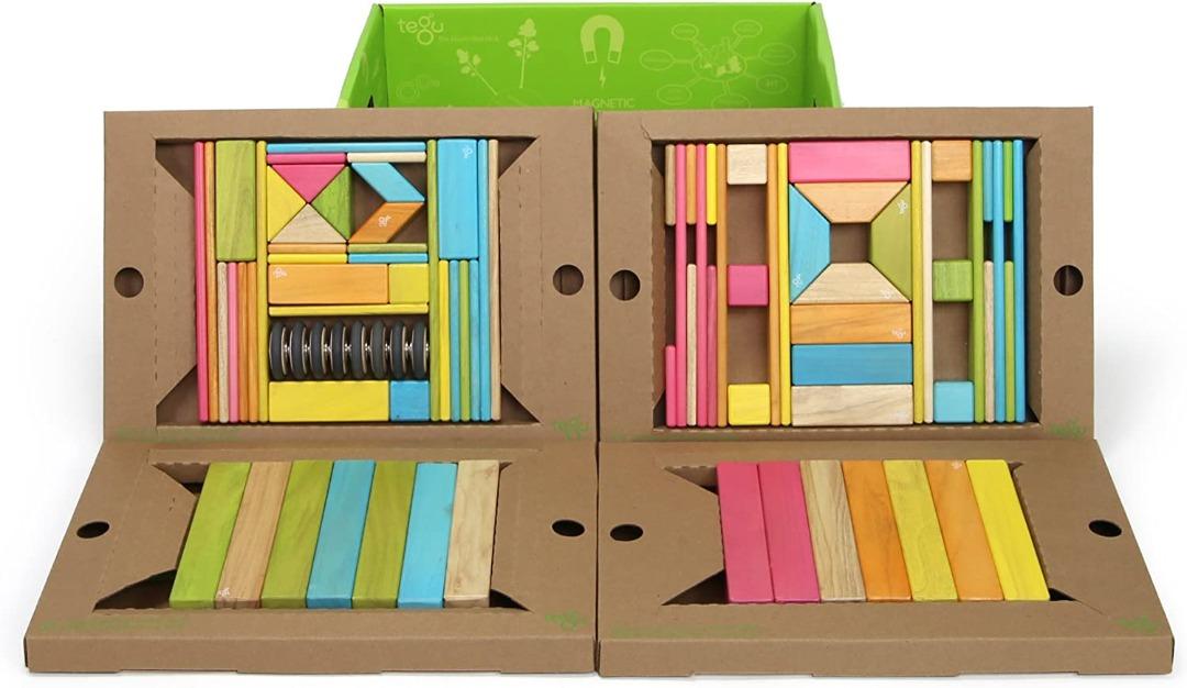 Tegu blocks new arrivals classroom set