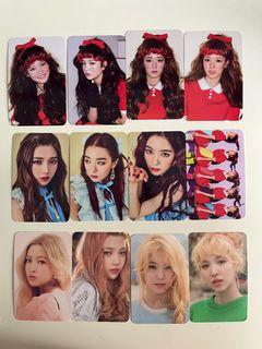 red velvet 8th anni photocards