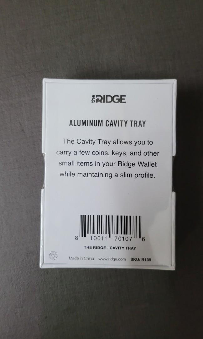 Ridge Wallet Cavity Tray, Men's Fashion, Watches & Accessories
