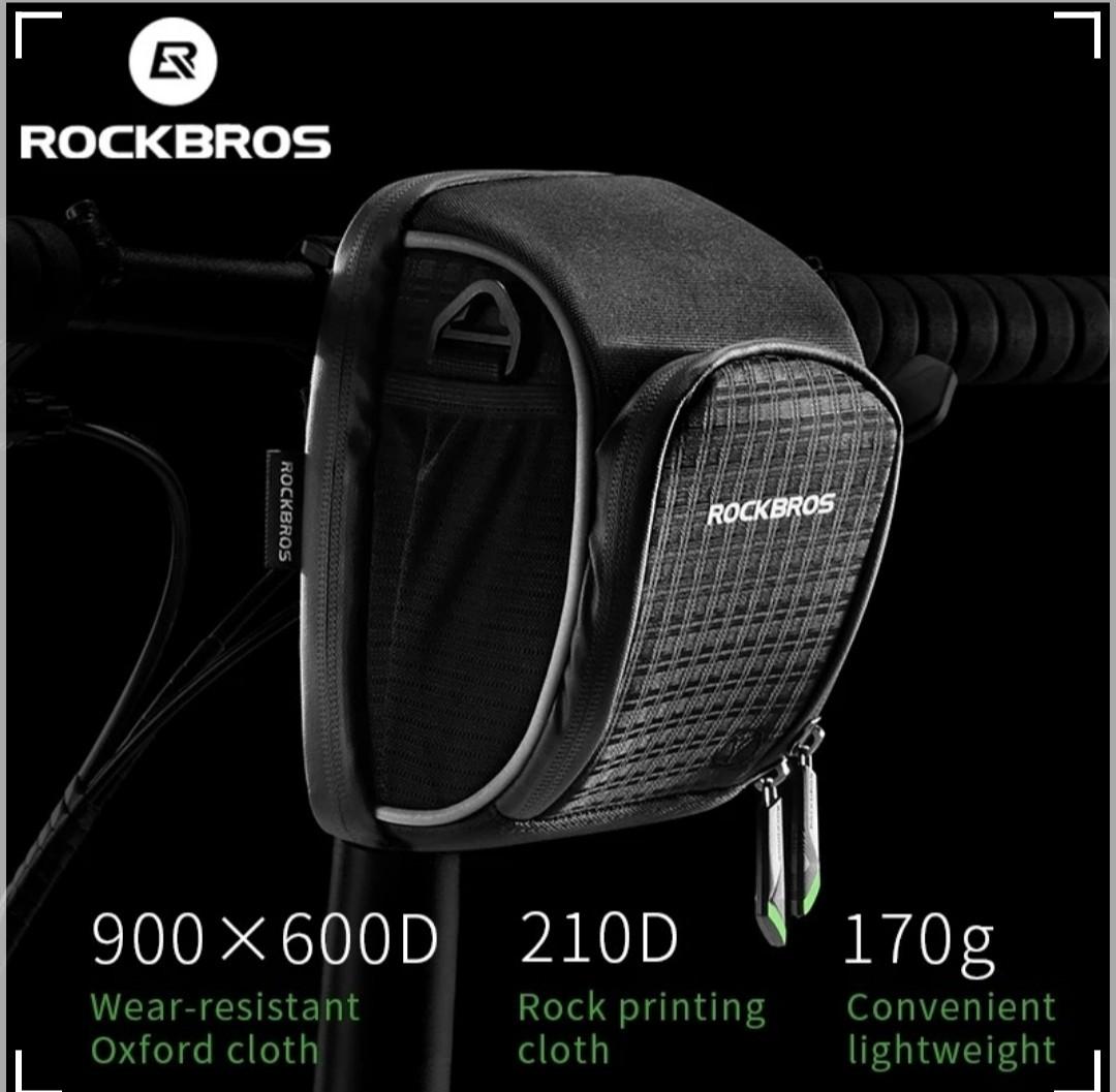 RockBros Handlebar bag bicycle tools bag Waterproof bag saddle bag Folding bag Escooter hander