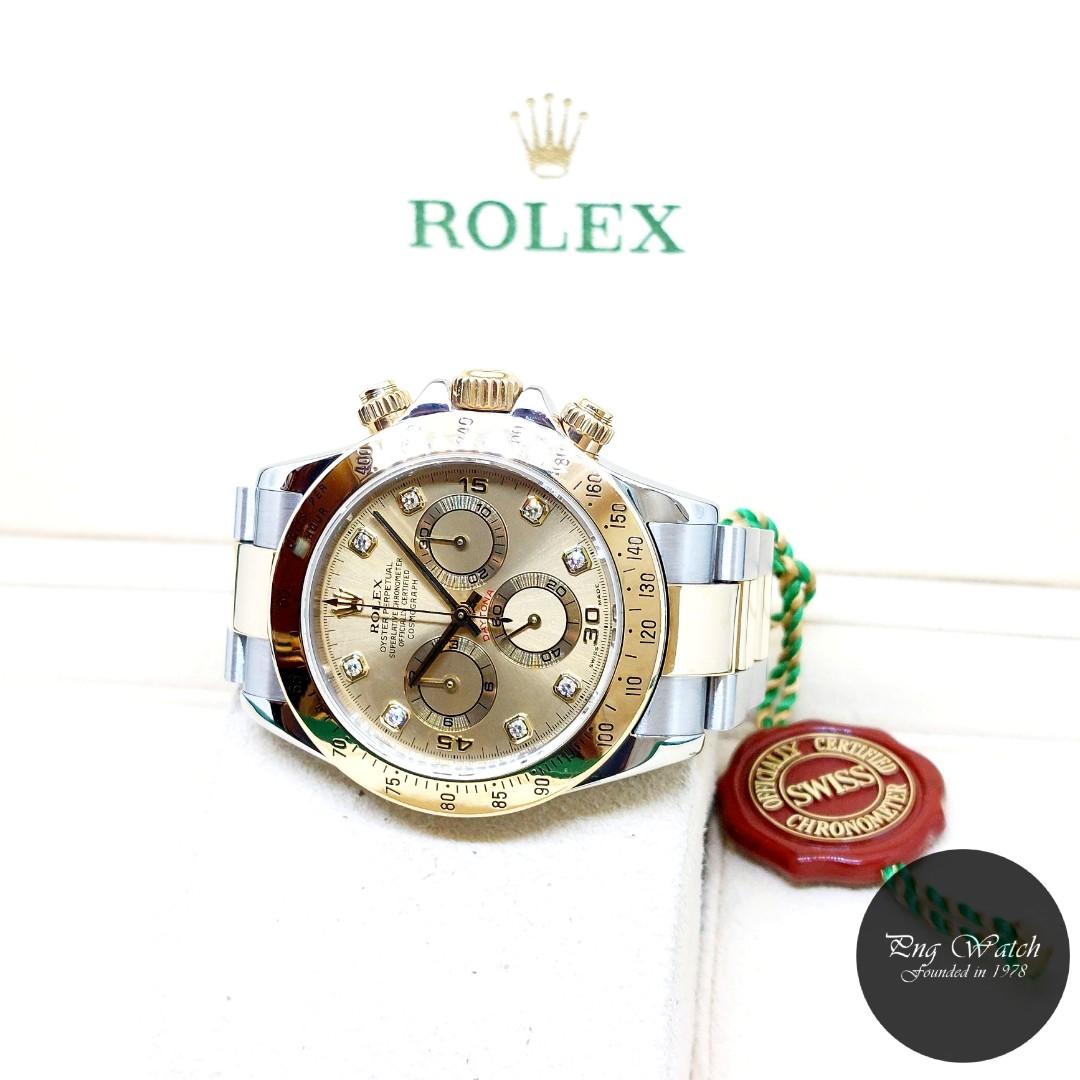 NOT AVAILABLE Rolex 40mm Oyster Perpetual 18K Half Yellow Gold