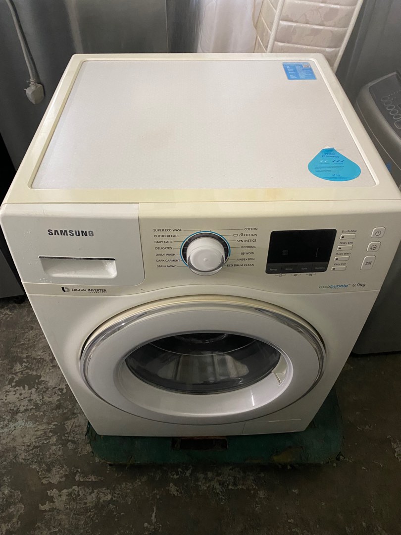 Samsung 8kg washing machine / washer, TV & Home Appliances, Washing