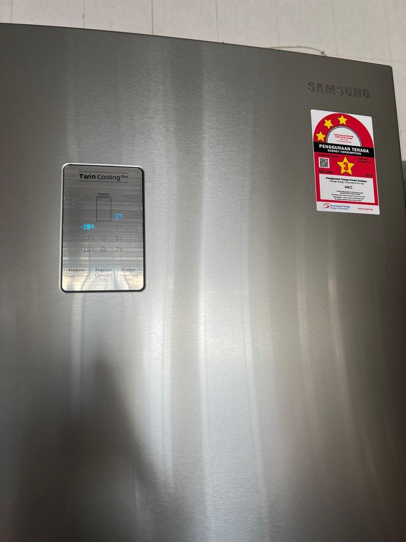 Samsung Refrigerator 443L Twin Cooling, TV & Home Appliances, Kitchen