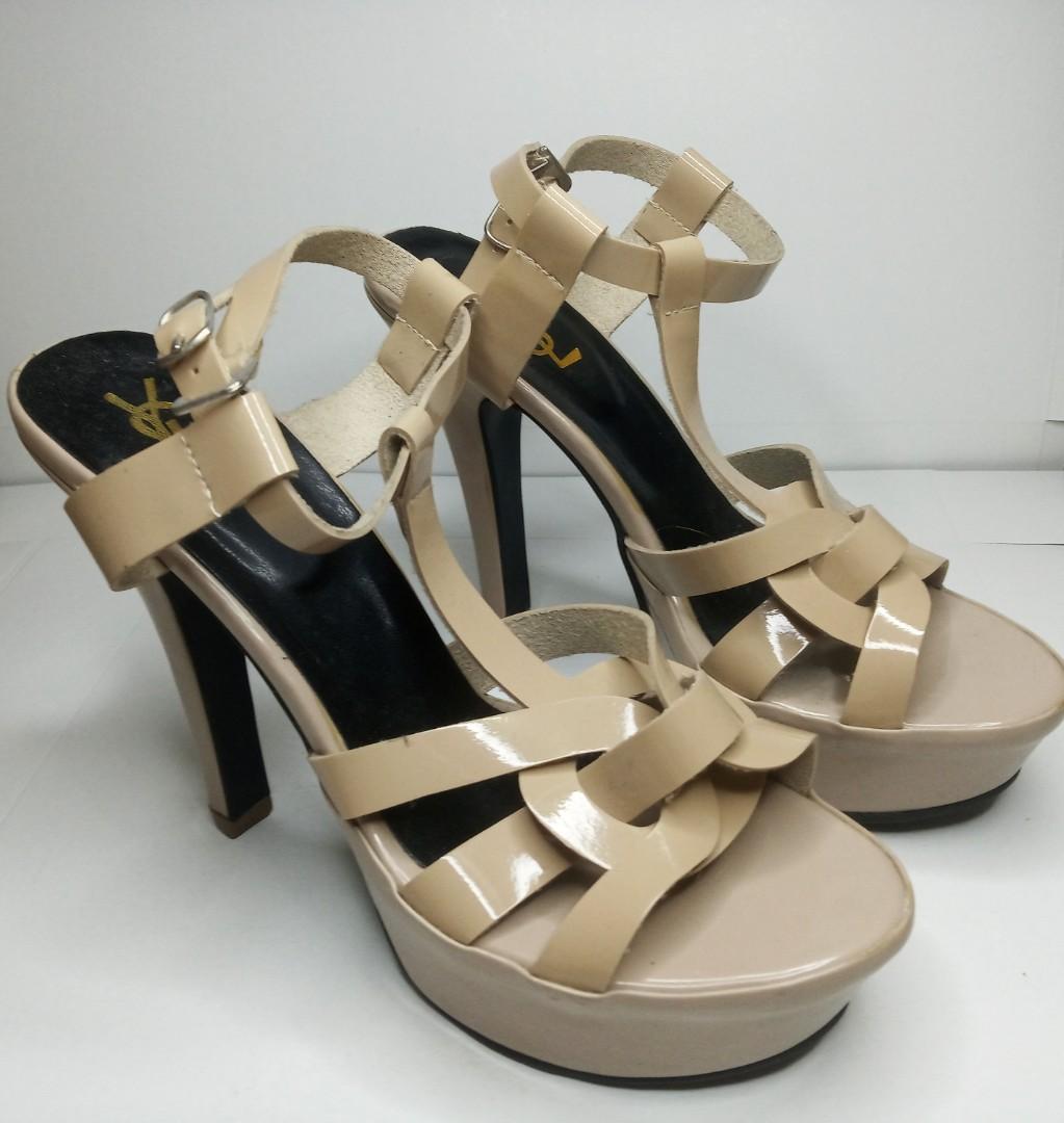 Sepatu Heels YSL Fesyen Wanita Sepatu di Carousell