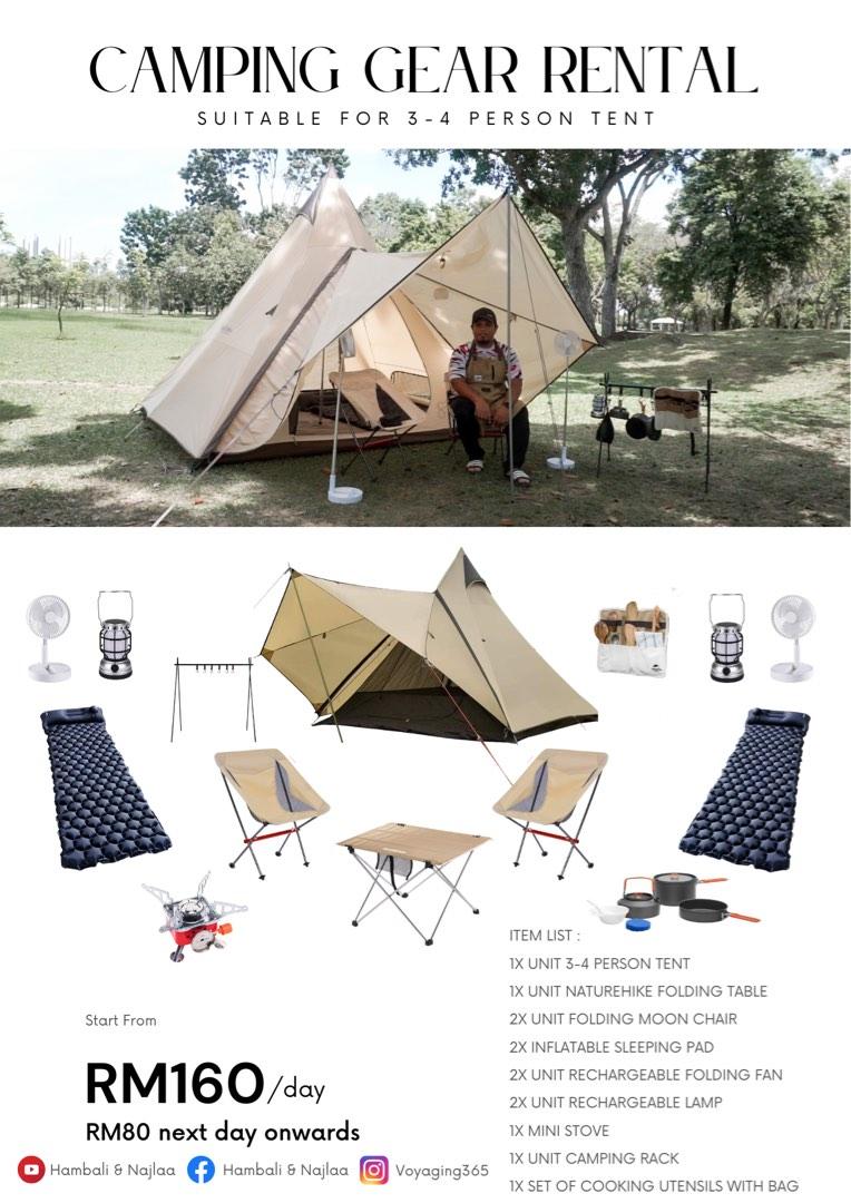 Glamping rental top