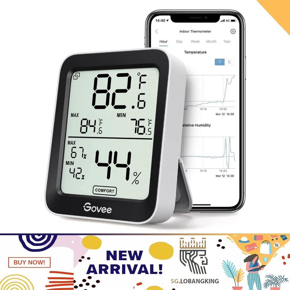 [sg stock] Govee Bluetooth Digital Hygrometer RoomThermometer, Humidity